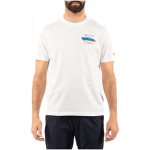 Saint Barth, Heren, Tops, Wit, Maat: S