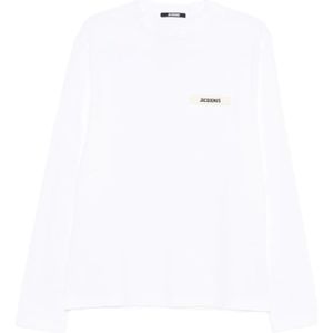 Jacquemus, Heren, Tops, Wit, Maat: 2XL