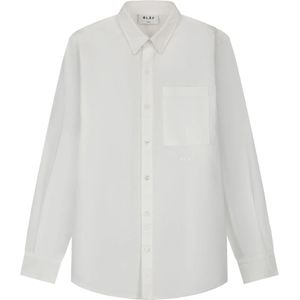 Olaf Hussein, Heren, Overhemden, Wit, Maat: XS