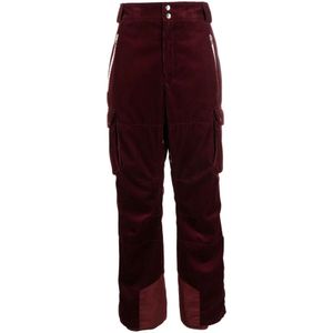 Brunello Cucinelli, Heren, Broeken, Rood, Maat: M Corduroy,
