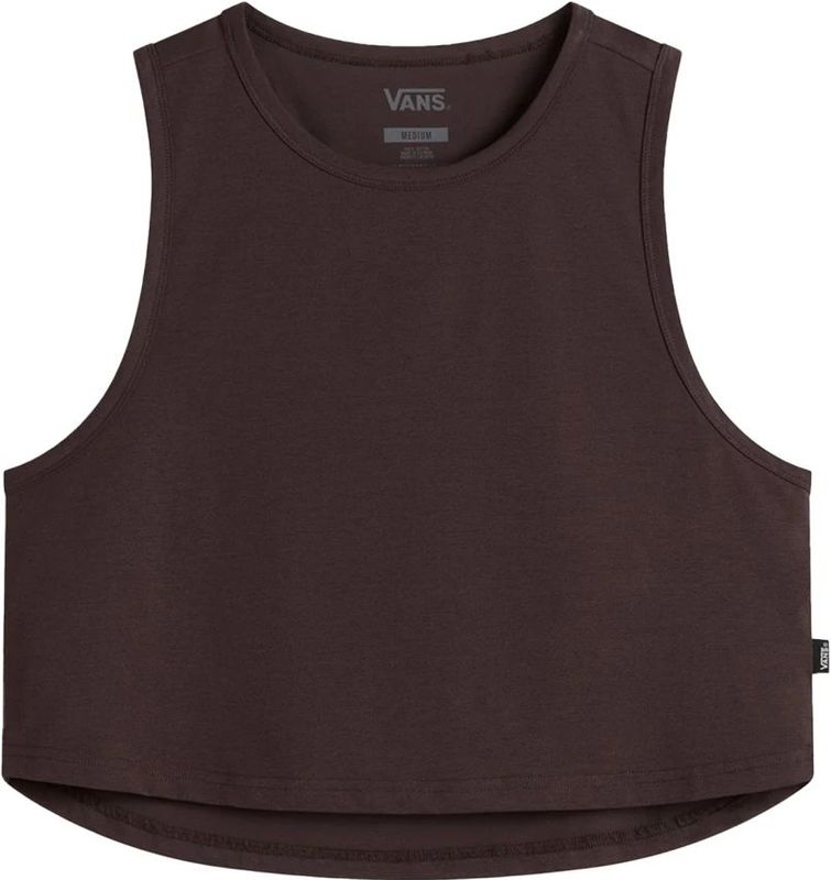 Vans - Outline Hybrid Tank Top - Bruin - Dames - Katoen