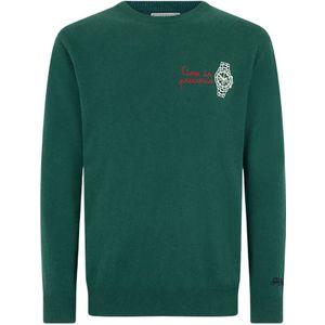 MC2 Saint Barth, Heren, Truien, Groen, Maat: L Wol,