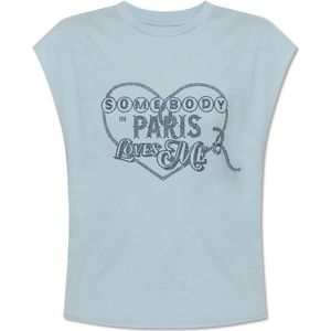 Zadig & Voltaire, Dames, Tops, Blauw, Maat: M Katoen,