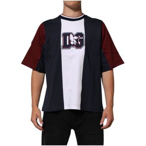 Dolce & Gabbana, Heren, Tops, Veelkleurig, Maat: M Katoen,