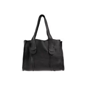 Chloé Mony Large shopper tas , Black , Dames , Maat: ONE Size