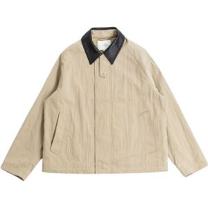 Studio Nicholson, Heren, Jassen, Beige, Maat: M Katoen,