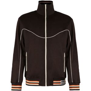 Golden Goose, Heren, Sweatshirts & Hoodies, Bruin, Maat: M Katoen,