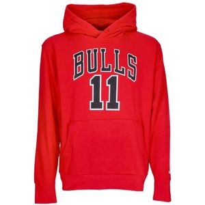 Nike, Heren, Sweatshirts & Hoodies, Rood, Maat: M Katoen,