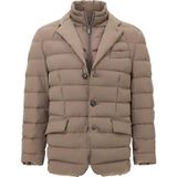 Boggi Milano - Down Jacket - Bruin - Heren - Isolerende Bescherming