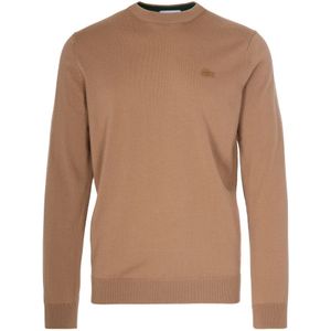 Lacoste, Heren, Truien, Bruin, Maat: S Wol,