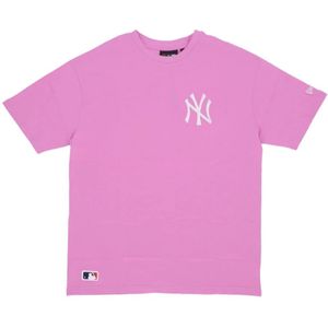 New Era, Heren, Tops, Roze, Maat: XL Katoen,