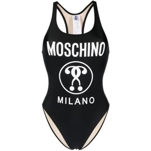 Moschino, Dames, Badkleding, Zwart, Maat: M