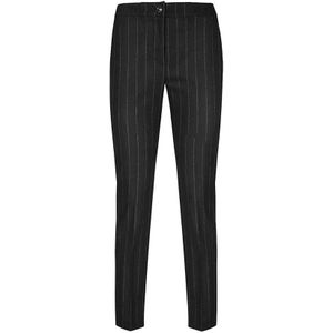 Versace Jeans Couture, Dames, Broeken, Zwart, Maat: S Wol,