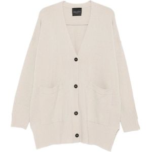 Roberto Collina, Dames, Truien, Wit, Maat: XS