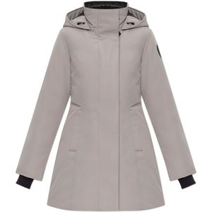 Canada Goose, Dames, Jassen, Grijs, Maat: 2XS Katoen,