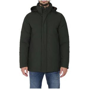 Save The Duck, Heren, Jassen, Groen, Maat: 2XL