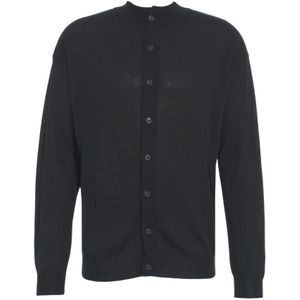 Mauro Grifoni, Heren, Truien, Zwart, Maat: M Wol,