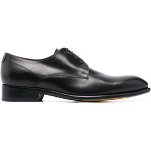 Doucal's, Heren, Schoenen, Zwart, Maat: 39 1/2 EU Leer,