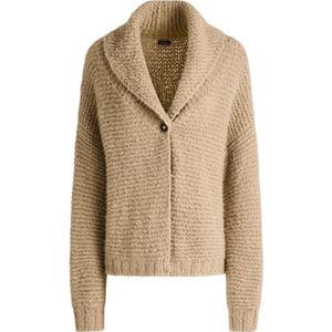 Kiton, Dames, Truien, Beige, Maat: M Zijde,