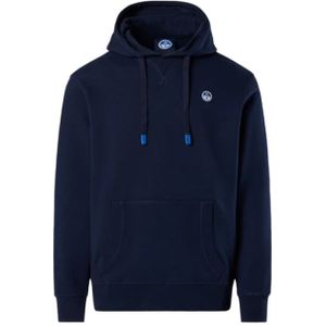 North Sails, Heren, Sweatshirts & Hoodies, Blauw, Maat: XL