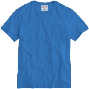 MC2 Saint Barth, Heren, Tops, Blauw, Maat: L Linnen,