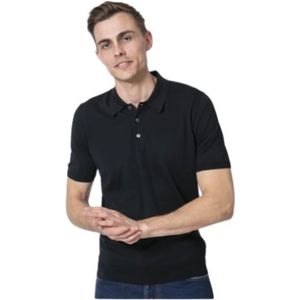 Gran Sasso, Heren, Tops, Zwart, Maat: XL Katoen,