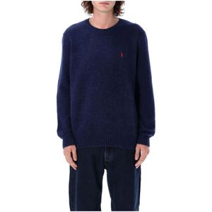 Ralph Lauren, Heren, Truien, Blauw, Maat: S Wol,