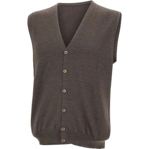 Gran Sasso, Heren, Truien, Bruin, Maat: L Wol,