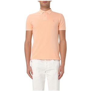 Polo Ralph Lauren, Heren, Tops, Oranje, Maat: S Katoen,