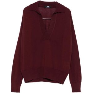 Alpha Studio, Dames, Truien, Rood, Maat: XS