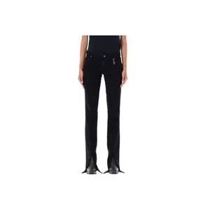 Dsquared2 Icon Trumpet Jeans , Black , Dames , Maat: XS
