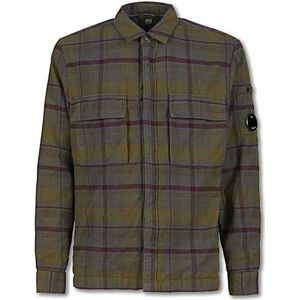 C.p. Company, Heren, Overhemden, Groen, Maat: M