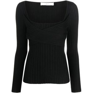 Iro, Dames, Tops, Zwart, Maat: XS Zijde,