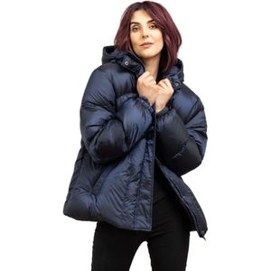 Tommy Hilfiger, Dames, Jassen, Blauw, Maat: XL Nylon,