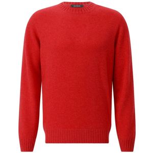 Gran Sasso, Heren, Truien, Rood, Maat: M Kasjmier,