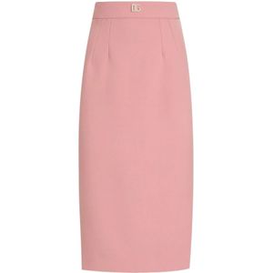 Dolce & Gabbana, Dames, Rokken, Roze, Maat: XS