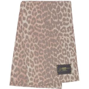 Ganni, Dames, Accessoires, Bruin, Maat: ONE Size Wol,