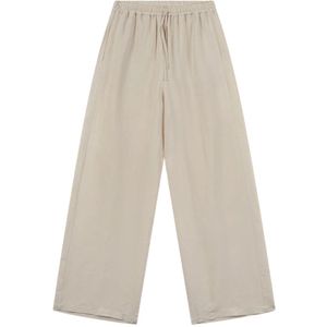 Alchemist, Dames, Broeken, Beige, Maat: 2XL Linnen,