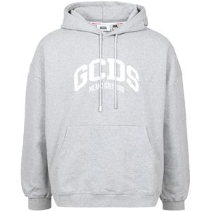 Gcds, Heren, Sweatshirts & Hoodies, Grijs, Maat: S