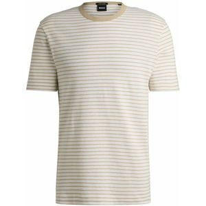 Hugo, Heren, Tops, Beige, Maat: M Katoen,