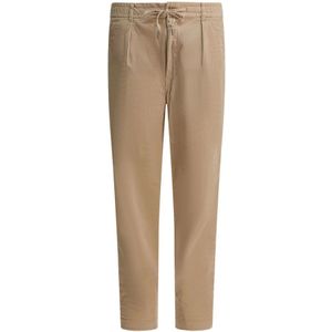 Polo Ralph Lauren, Heren, Broeken, Beige, Maat: S Katoen,