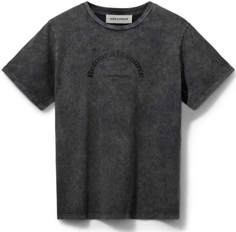 Sofie Schnoor - Zenasw - T-shirt - Zwart - Korte Mouwen