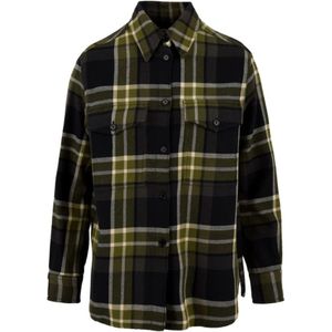 Aspesi, Dames, Blouses & Shirts, Groen, Maat: XS Katoen,