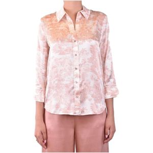 L'Agence, Dames, Blouses & Shirts, Roze, Maat: S