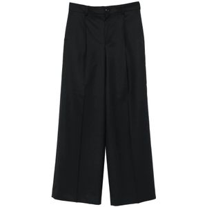 Kenzo, Dames, Broeken, Blauw, Maat: XS Katoen,