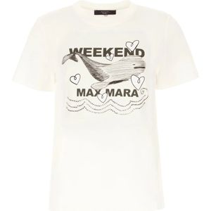 Weekend Max Mara, Dames, Tops, Beige, Maat: L Katoen,