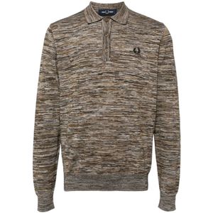 Fred Perry, Heren, Truien, Groen, Maat: M Katoen,