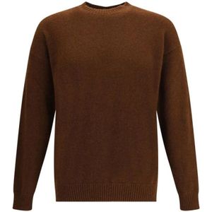 Laneus, Heren, Truien, Bruin, Maat: S Kasjmier,