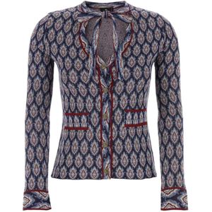 Etro, Dames, Truien, Veelkleurig, Maat: XS Viscose,