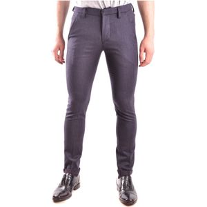 Dondup, Heren, Broeken, Blauw, Maat: W29 Leer,